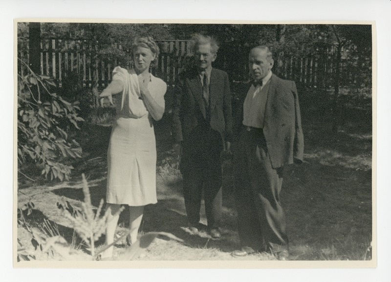 Elo Tuglas, Friedebert Tuglas, Johannes Semper aias, 1948