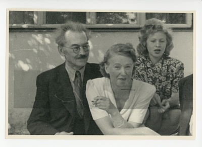 Friedebert Tuglas, Elo Tuglas, Elo Eesorg, 1948  duplicate photo