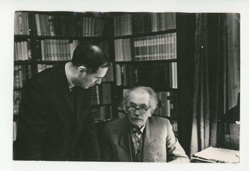 Evald Okas, Friedebert Tuglas, oktoober 1965