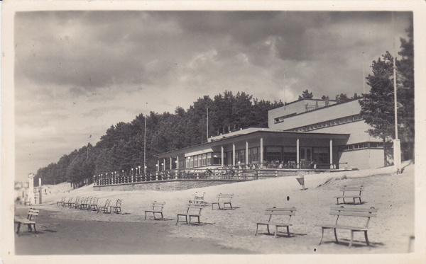 Narva-jõesuu. Beach building