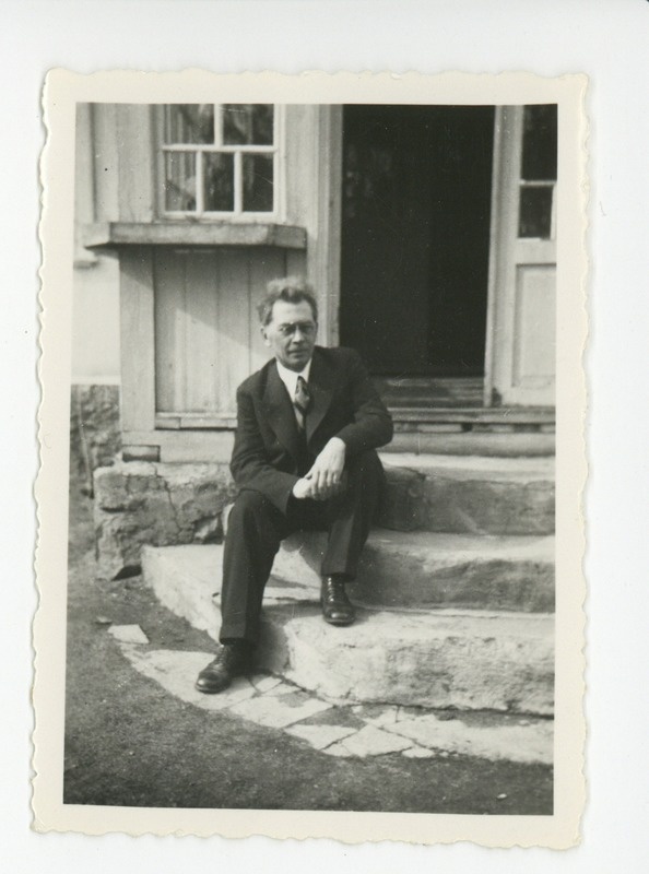 Friedebert Tuglas Soodla talus Põlvas, 1937