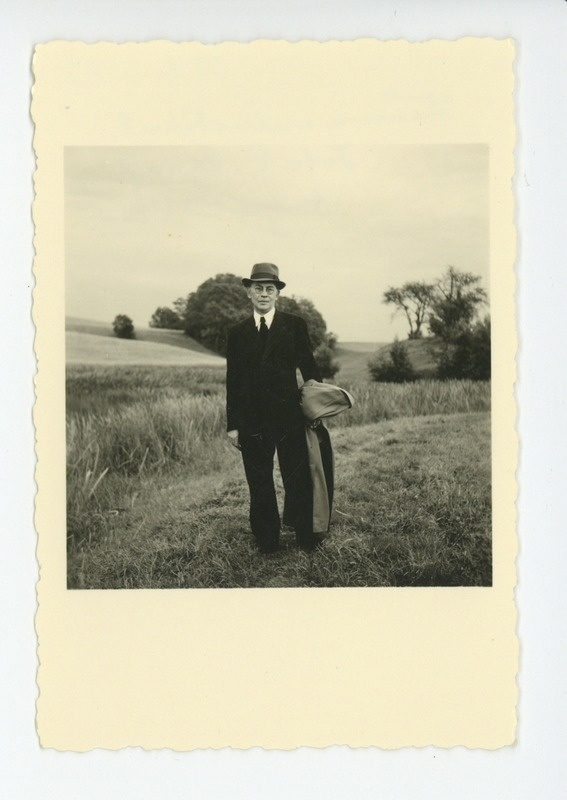 Friedebert Tuglas Tamme sõidul ja Tamme maastikul, 08.1940