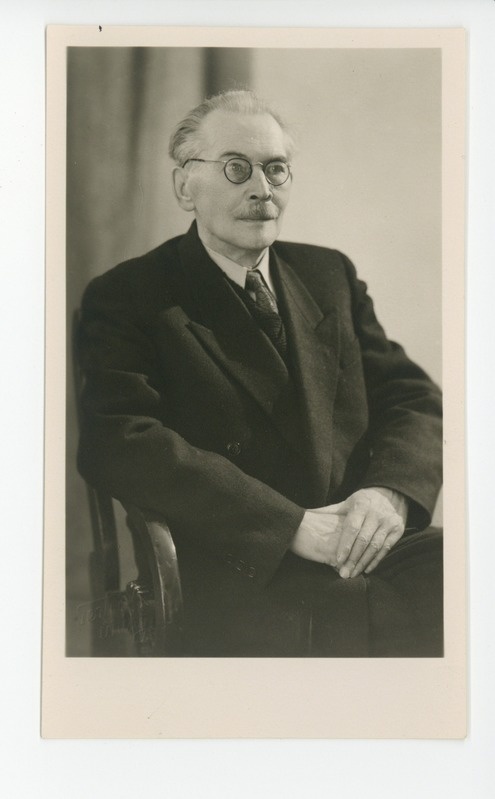 Friedebert Tuglase portree, 04.01.1956