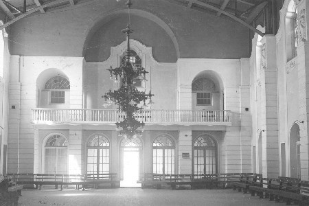 Narva-jõesuu. Interior of Kuursaali