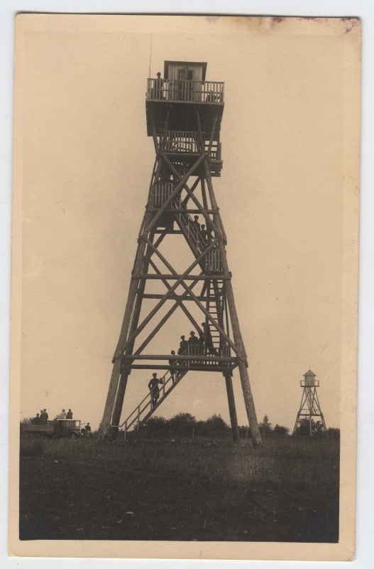 Estonian-soviet Russian border crossing point on Kamarovkas railway.