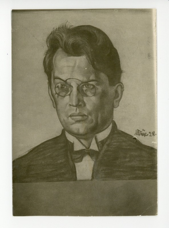 Nikolai Triik. "Friedebert Tuglas.", 1928