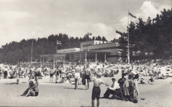 Narva-jõesuu. Sea beach
