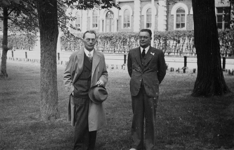 Hämeenlinnas koos Lauri Hakulineniga, 4. juunil 1939