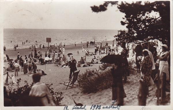 Narva-jõesuu. Sea beach