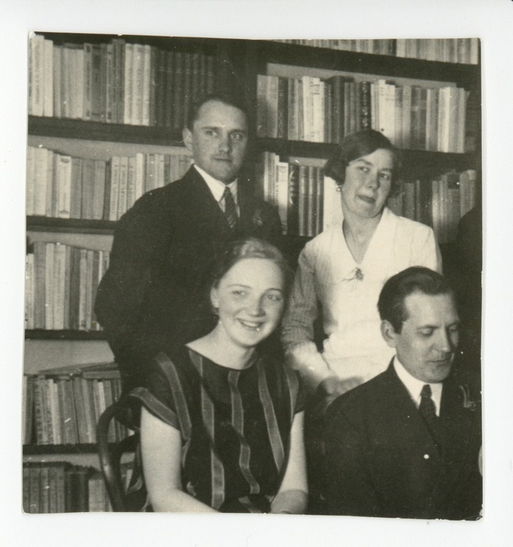 Elsbet Markus-Parek, Alfred Koort, Julius Mägiste, Virve Huik-Kukke