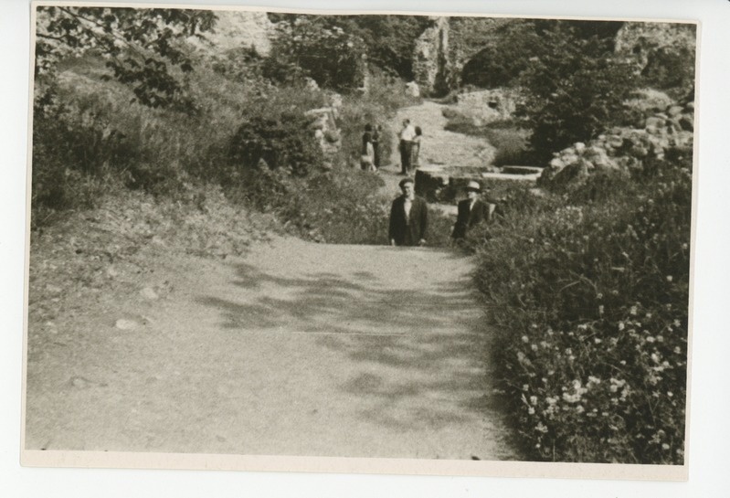 Karl Ader ja Friedebert Tuglas Viljandis, 1962