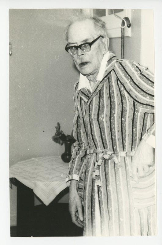 Friedebert Tuglas haiglas jalutamas, 02.1971