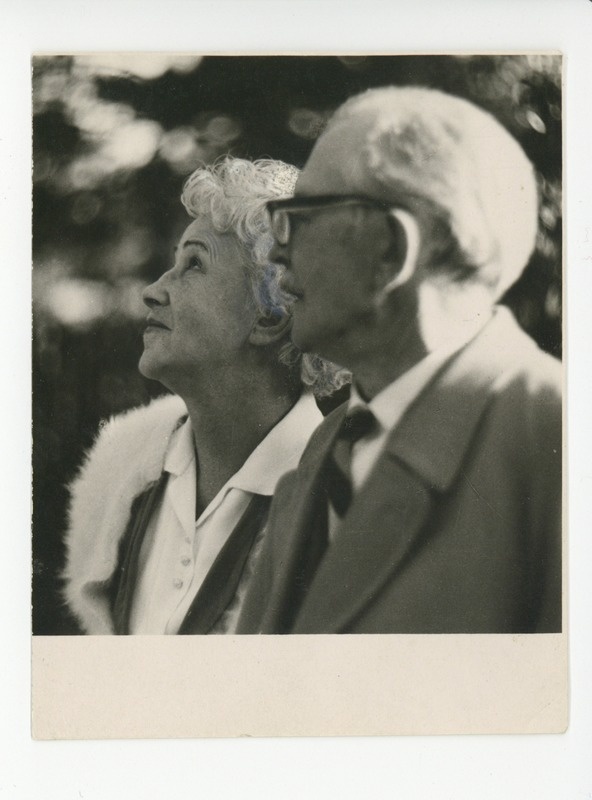 Elo Tuglas ja Friedebert Tuglas, 1961