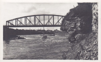 Narva railway bridge  duplicate photo