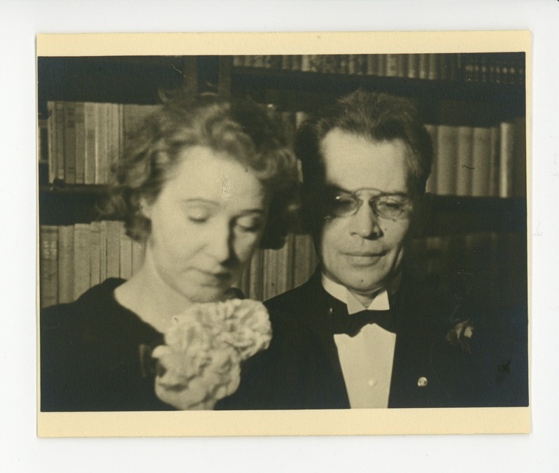 Friedebert Tuglas ja Elo Tuglas, 02.03.1936
