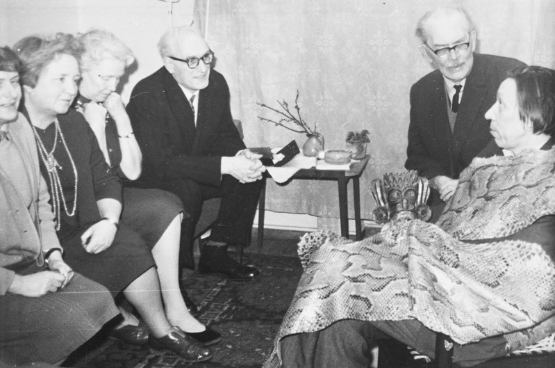 Helga Kohlap, Stella Ernesaks, Adda Mardna, Leonhard Mardna, Friedebert Tuglas, Ott Kangilaski