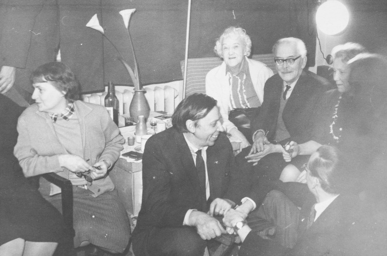 Helga Kohlap, Ott Kangilaski, Elo Tuglas, Friedebert Tuglas, Adda Mardna
