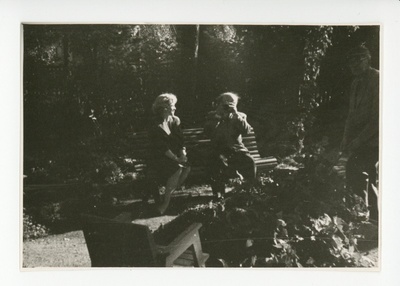 Elo Eesorg ja Paul Horma, 1960  duplicate photo