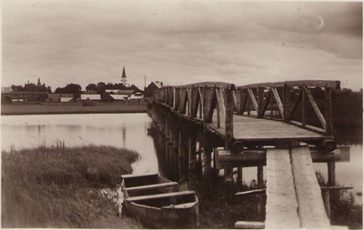 Photo. Võru, bridge.  duplicate photo
