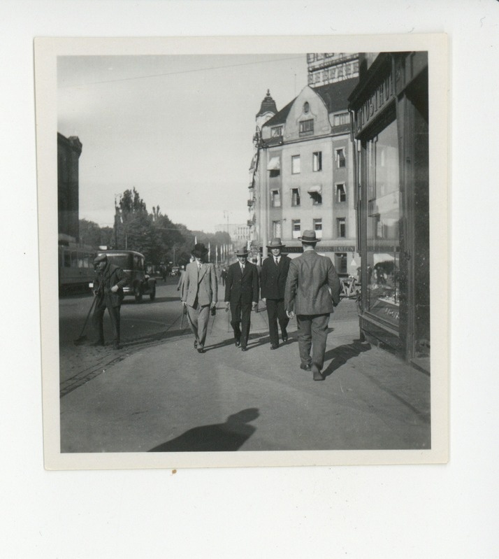 Reisiseltskond Oslo peatänaval, 1931