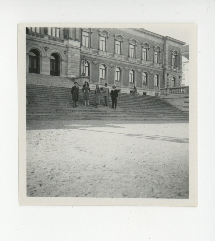 Uppsala ülikooli ees, 20.09.1931