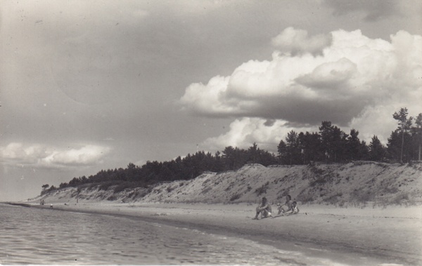 Narva-jõesuu. Sea beach