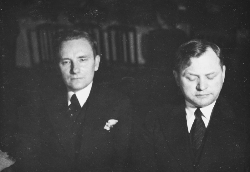 Bankett Sinimandrias, 02.03.1936