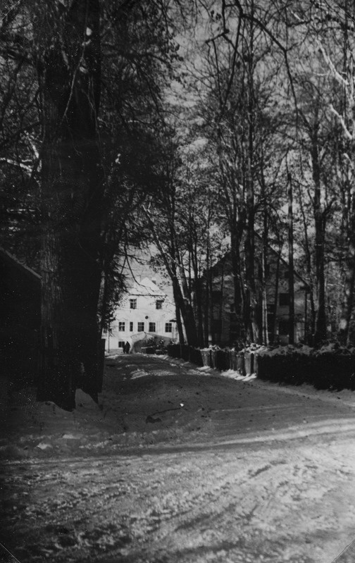 Tee pargist Ahja mõisani