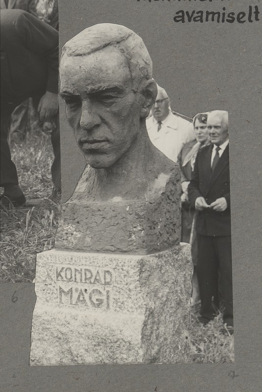 Konrad Mäe monumendi avamine