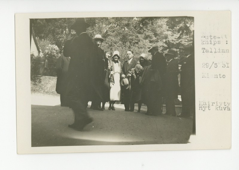 Soome kirjanike külaskäik Eestisse 29.05.1931