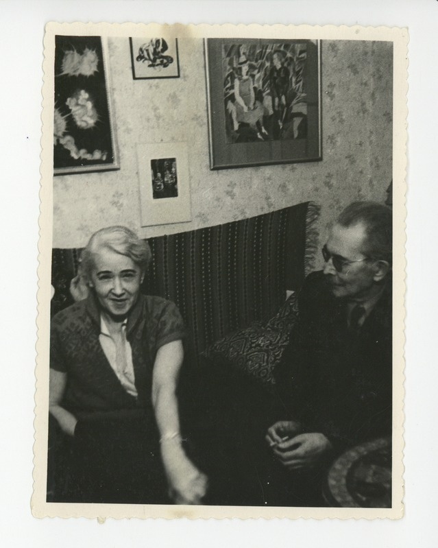 Elo Tuglas ja Friedebert Tuglas, 27.01.1956