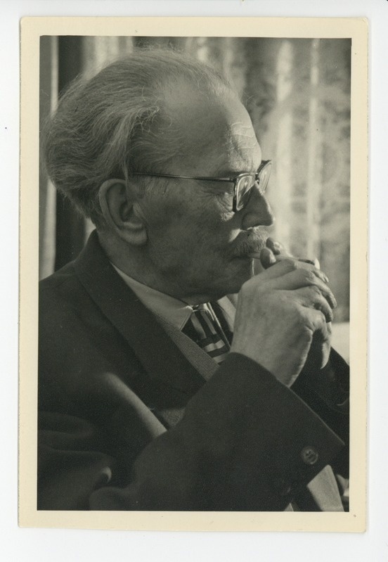 Friedebert Tuglase portree, veebruar 1961
