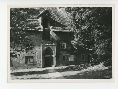 Tallinn, Rootsi kool - Niguliste kiriku vana pastoraat, 1939  duplicate photo