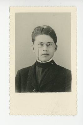 Friedebert Mihkelson (Tuglas), 1906  duplicate photo