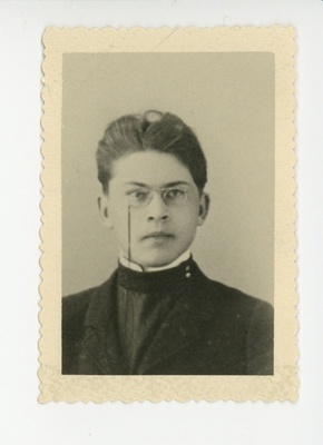 Friedebert Mihkelson (Tuglas), 1906  duplicate photo