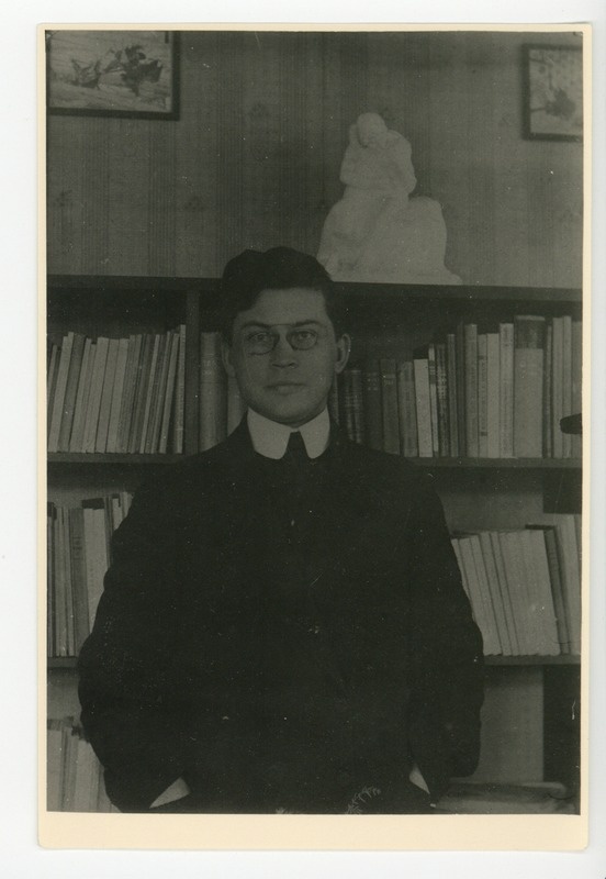 Friedebert Tuglase portree Oulunkyläs, 1914