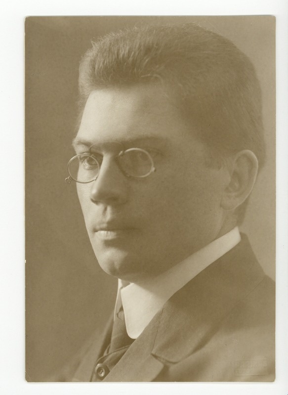 Friedebert Tuglase portree, 1919