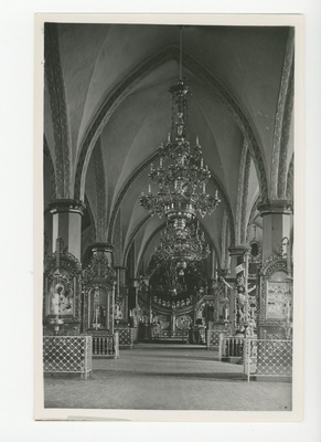 Narva kiriku sisevaade, 1939  duplicate photo