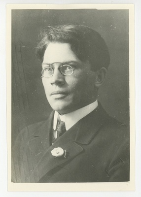 Friedebert Tuglas noorena, 1917  duplicate photo