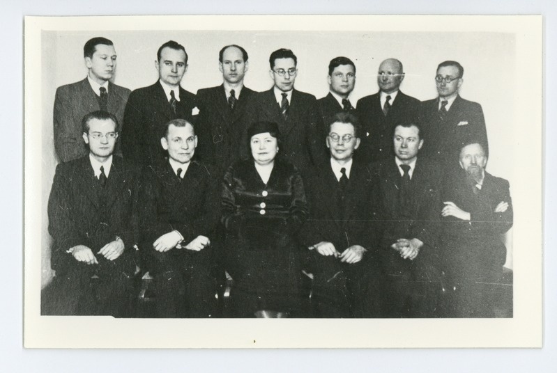 Koos leedu kirjanikega Kaunases, 17.02.1938