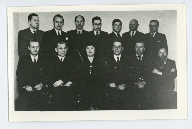 Koos leedu kirjanikega Kaunases, 17.02.1938