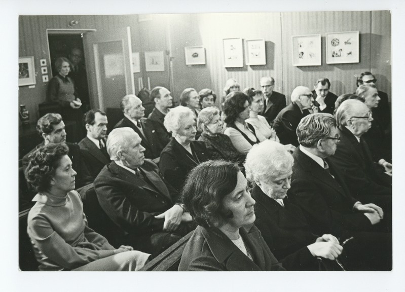 Majamuuseumi avamine, vaade publikule saalis