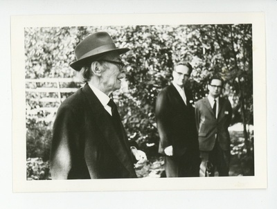 Friedebert Tuglas, Matti Kuusi, Osmo Hormia  duplicate photo