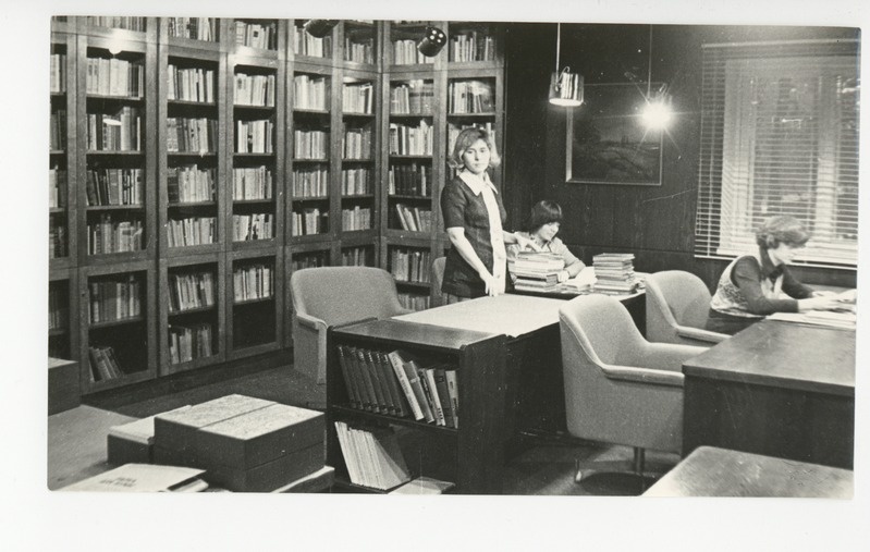 Tuglase Majamuuseumi avamine, vaade uurijate tööruumile