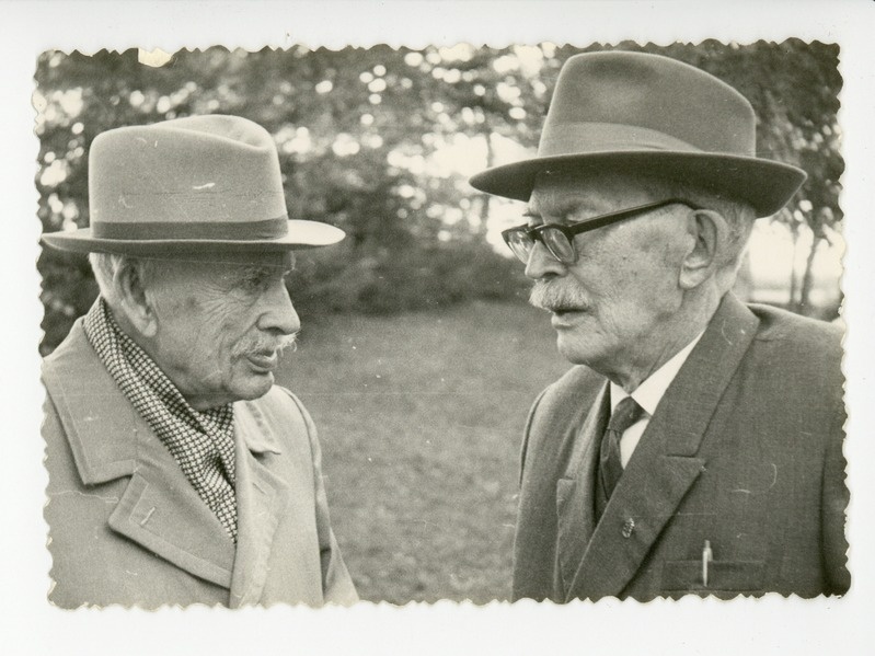 Johannes Voldemar  Veski ja Friedebert Tuglas Udernas 14.09.1967
