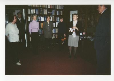 August Eelmäe 70. juubel Tuglase Kirjanduskeskuse alumises saalis  duplicate photo