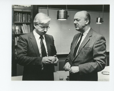 Jaak Kaarma ja Raimond Potisepp vestluses  duplicate photo