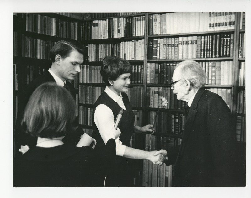 Friedebert Tuglasele Kristjan Jaak Petersoni nimeline auhind 18.03.1969