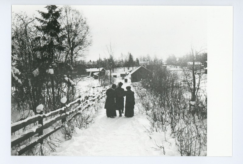 Helsinki, Oulunkylä kylätie Maikki Honkalinna, Vera Wilkman, Aino Helle 1910
