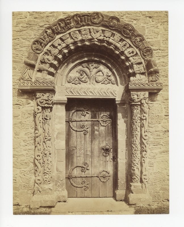 Kilpeck Church South Door, Herefordshire